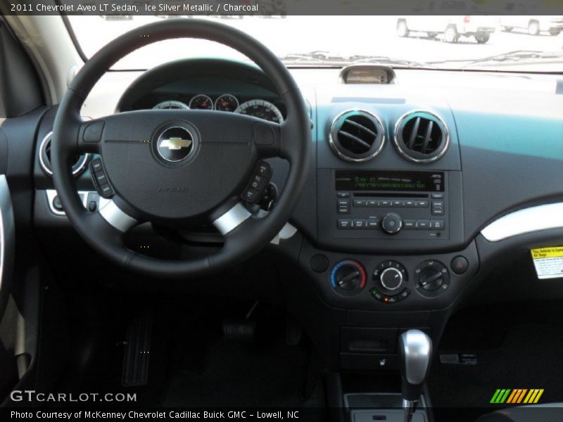 Ice Silver Metallic / Charcoal 2011 Chevrolet Aveo LT Sedan