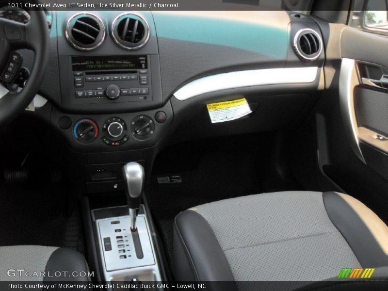 Ice Silver Metallic / Charcoal 2011 Chevrolet Aveo LT Sedan