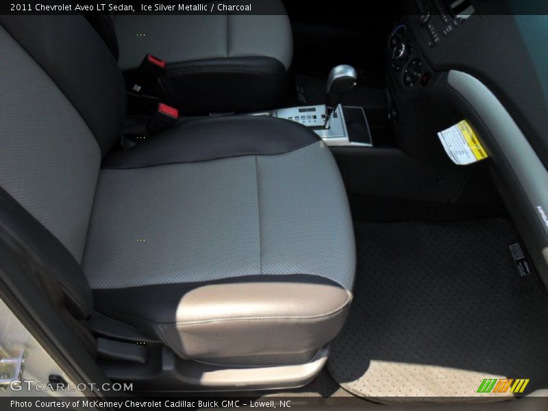 Ice Silver Metallic / Charcoal 2011 Chevrolet Aveo LT Sedan