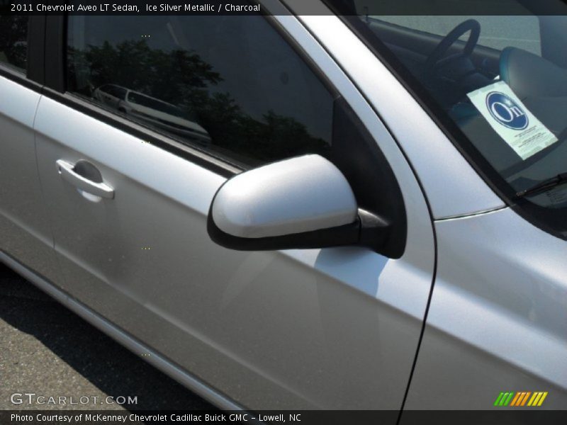 Ice Silver Metallic / Charcoal 2011 Chevrolet Aveo LT Sedan