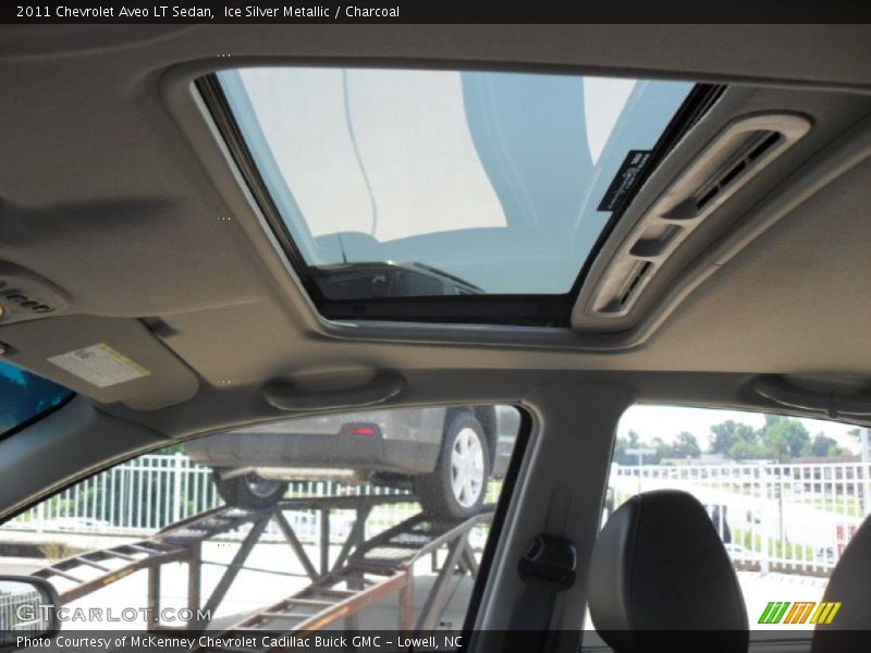 Ice Silver Metallic / Charcoal 2011 Chevrolet Aveo LT Sedan