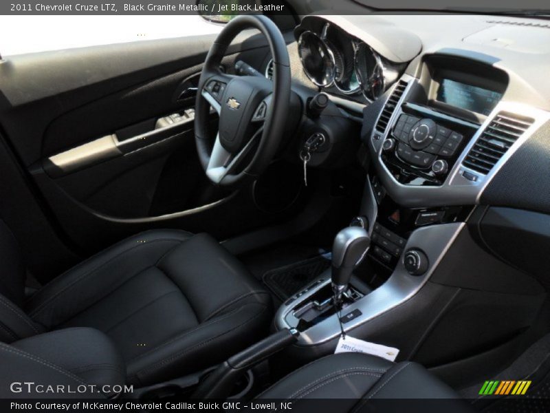 Black Granite Metallic / Jet Black Leather 2011 Chevrolet Cruze LTZ