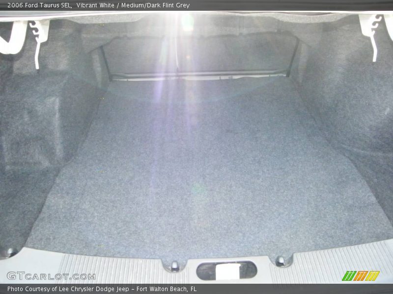 Vibrant White / Medium/Dark Flint Grey 2006 Ford Taurus SEL