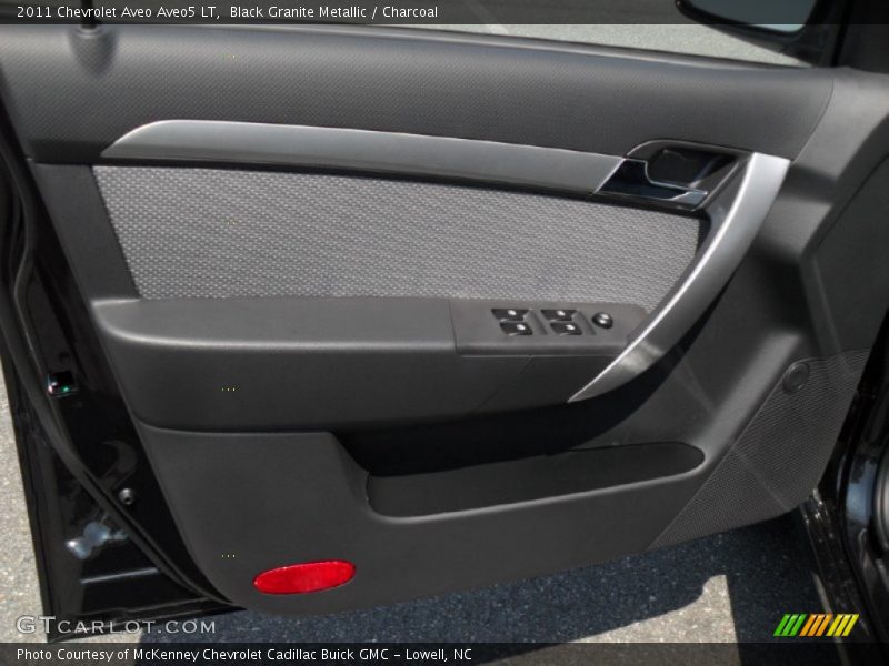 Black Granite Metallic / Charcoal 2011 Chevrolet Aveo Aveo5 LT