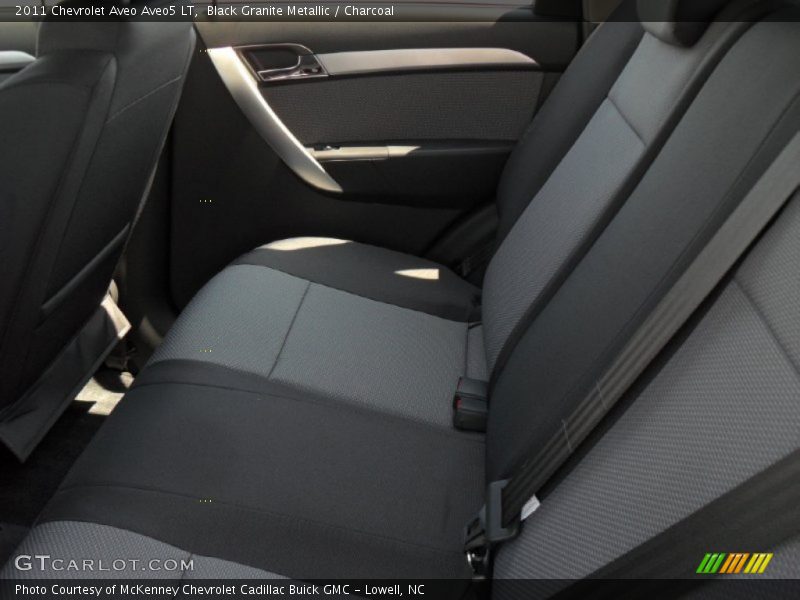 Black Granite Metallic / Charcoal 2011 Chevrolet Aveo Aveo5 LT