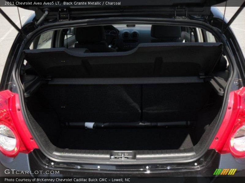 Black Granite Metallic / Charcoal 2011 Chevrolet Aveo Aveo5 LT