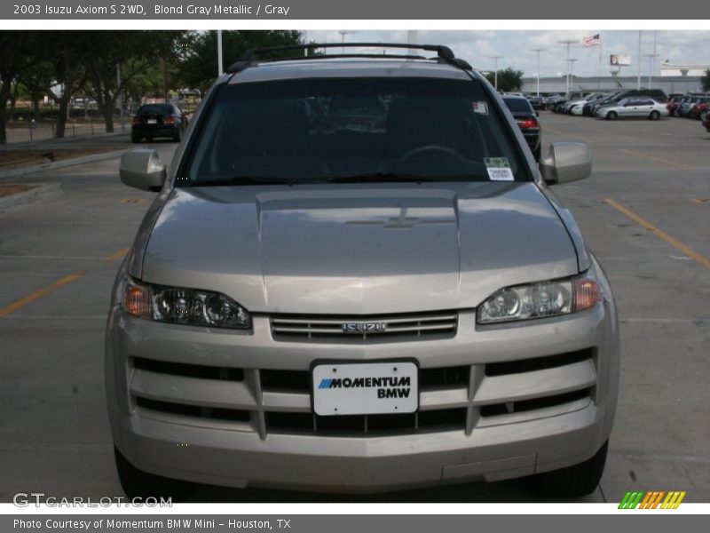 Blond Gray Metallic / Gray 2003 Isuzu Axiom S 2WD