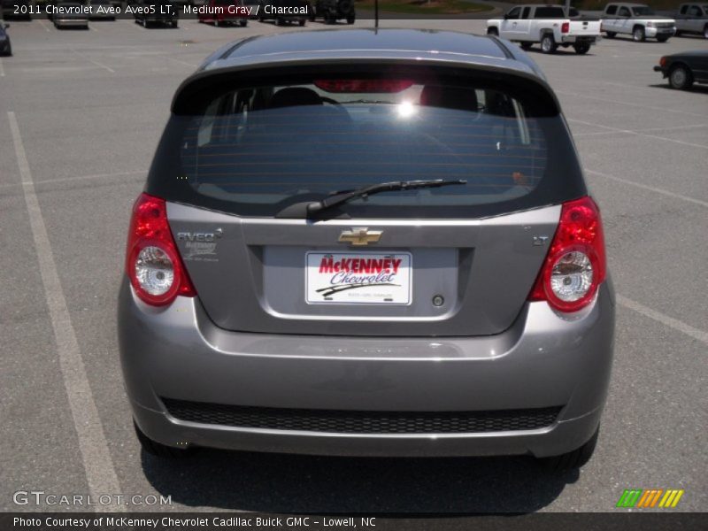 Medium Gray / Charcoal 2011 Chevrolet Aveo Aveo5 LT