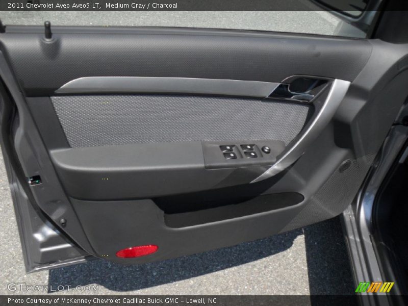 Medium Gray / Charcoal 2011 Chevrolet Aveo Aveo5 LT