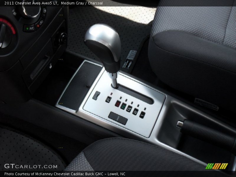 Medium Gray / Charcoal 2011 Chevrolet Aveo Aveo5 LT