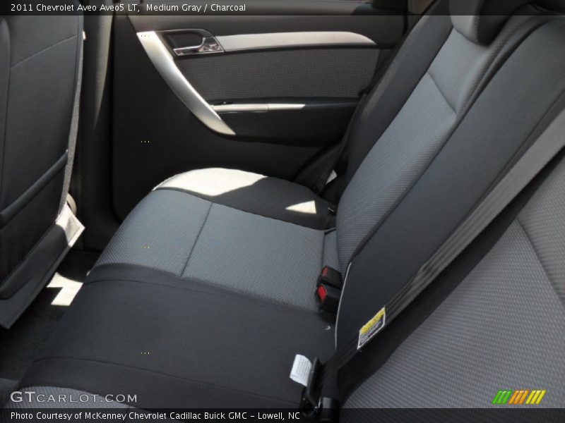 Medium Gray / Charcoal 2011 Chevrolet Aveo Aveo5 LT