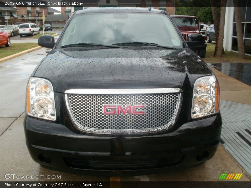 Onyx Black / Ebony 2009 GMC Yukon SLE
