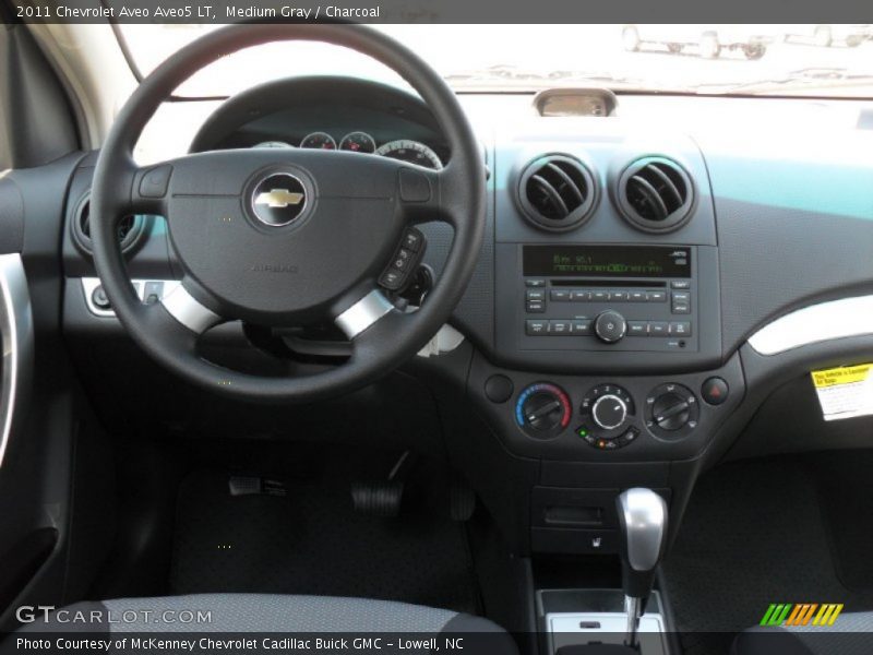 Medium Gray / Charcoal 2011 Chevrolet Aveo Aveo5 LT
