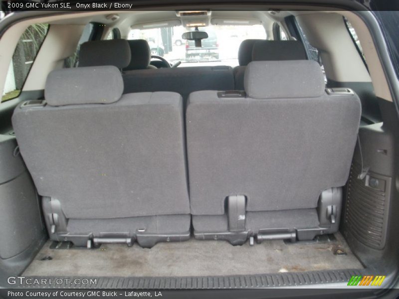 Onyx Black / Ebony 2009 GMC Yukon SLE