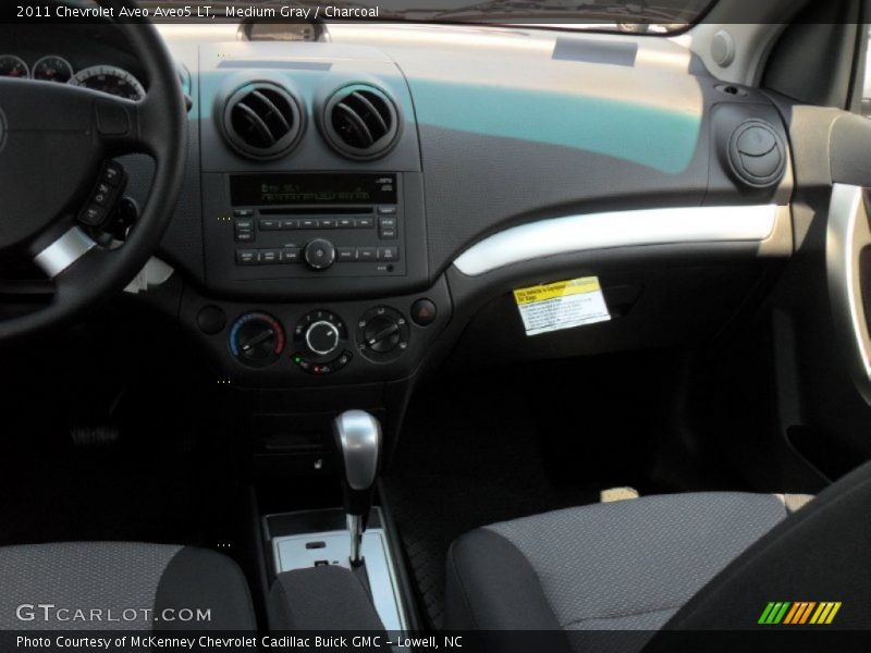Medium Gray / Charcoal 2011 Chevrolet Aveo Aveo5 LT