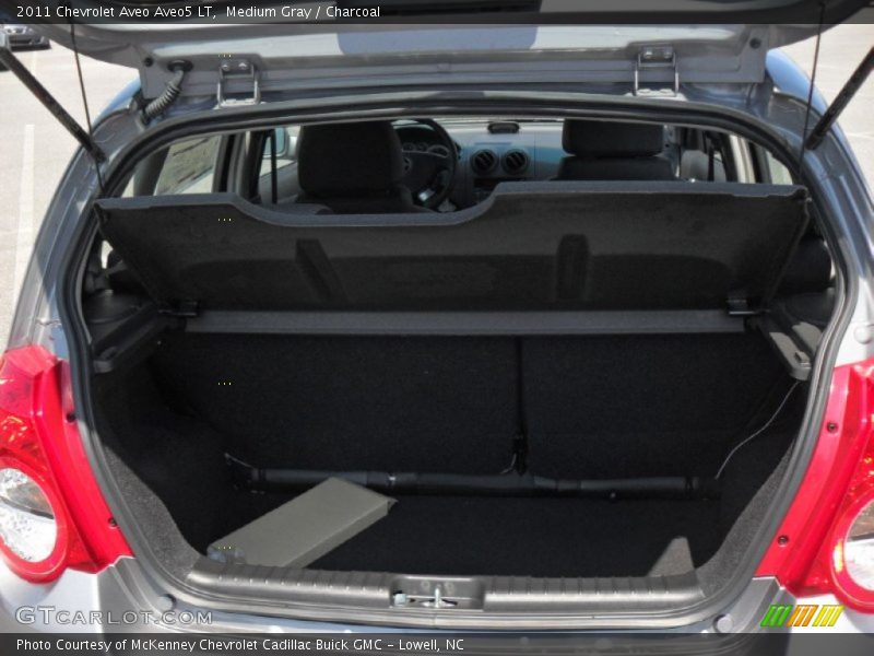 Medium Gray / Charcoal 2011 Chevrolet Aveo Aveo5 LT