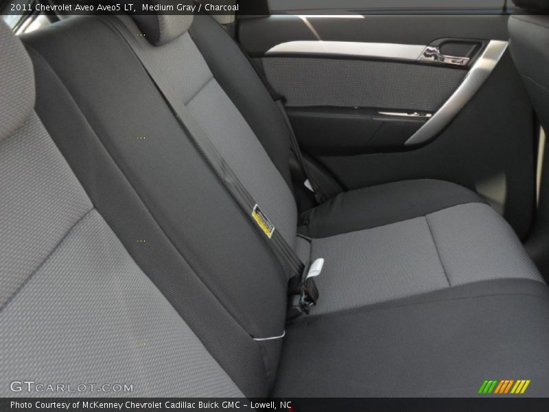 Medium Gray / Charcoal 2011 Chevrolet Aveo Aveo5 LT