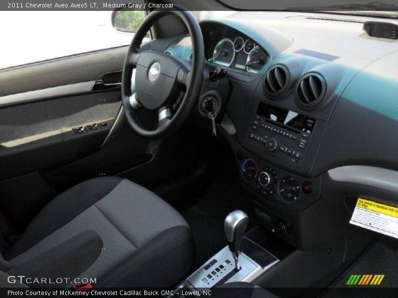 Medium Gray / Charcoal 2011 Chevrolet Aveo Aveo5 LT
