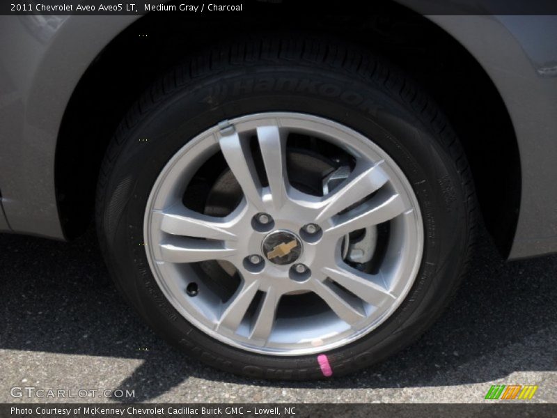 Medium Gray / Charcoal 2011 Chevrolet Aveo Aveo5 LT