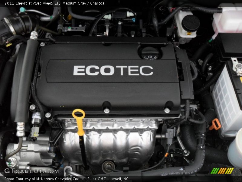 Medium Gray / Charcoal 2011 Chevrolet Aveo Aveo5 LT
