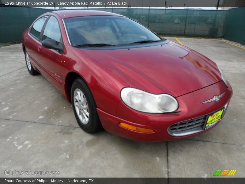 Candy Apple Red Metallic / Agate Black 1999 Chrysler Concorde LX