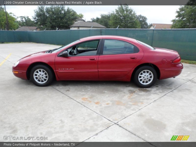 Candy Apple Red Metallic / Agate Black 1999 Chrysler Concorde LX