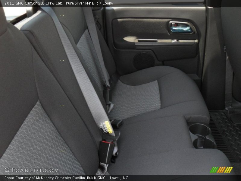 Pure Silver Metallic / Ebony 2011 GMC Canyon SLE Crew Cab