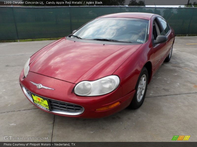 Candy Apple Red Metallic / Agate Black 1999 Chrysler Concorde LX