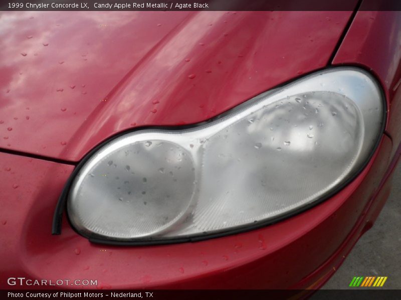 Candy Apple Red Metallic / Agate Black 1999 Chrysler Concorde LX