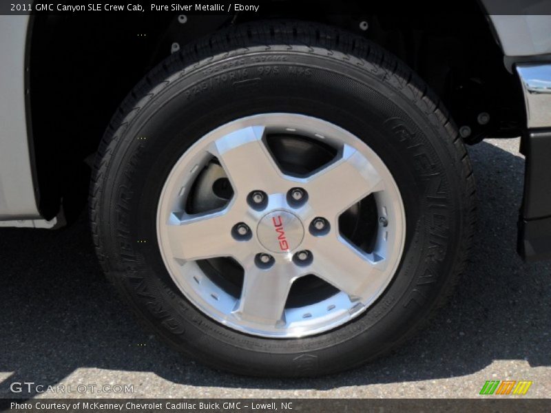  2011 Canyon SLE Crew Cab Wheel