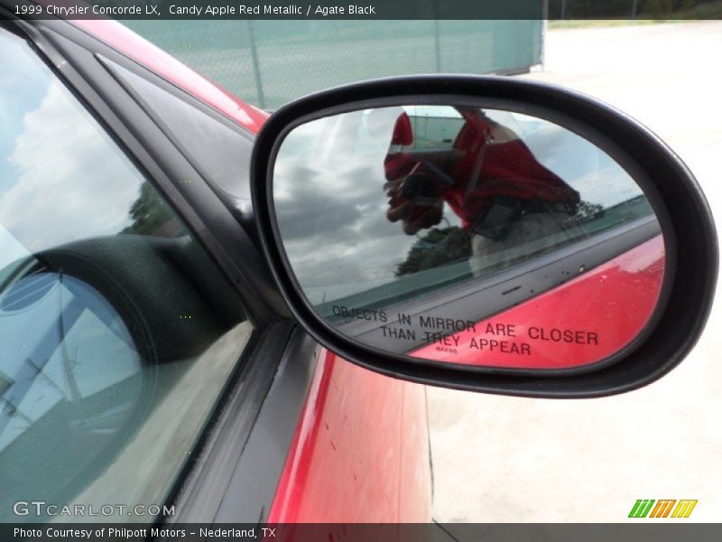 Candy Apple Red Metallic / Agate Black 1999 Chrysler Concorde LX