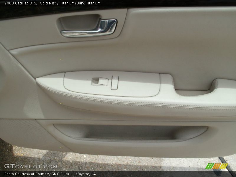 Gold Mist / Titanium/Dark Titanium 2008 Cadillac DTS