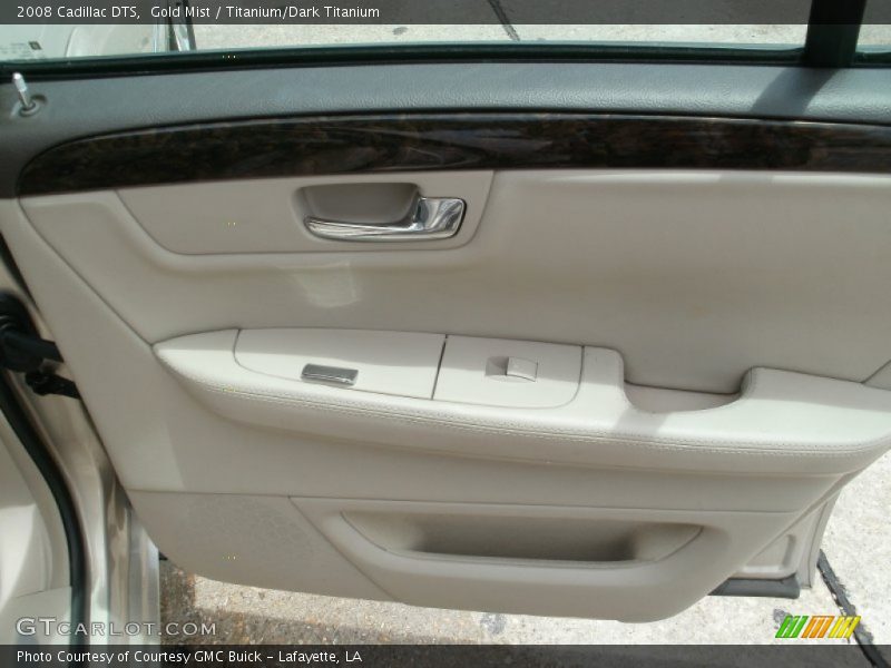 Gold Mist / Titanium/Dark Titanium 2008 Cadillac DTS