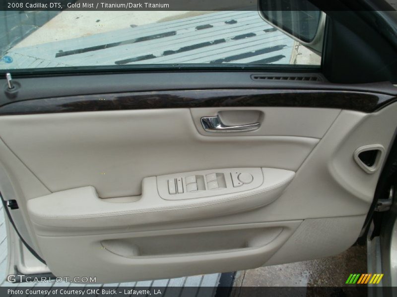 Gold Mist / Titanium/Dark Titanium 2008 Cadillac DTS
