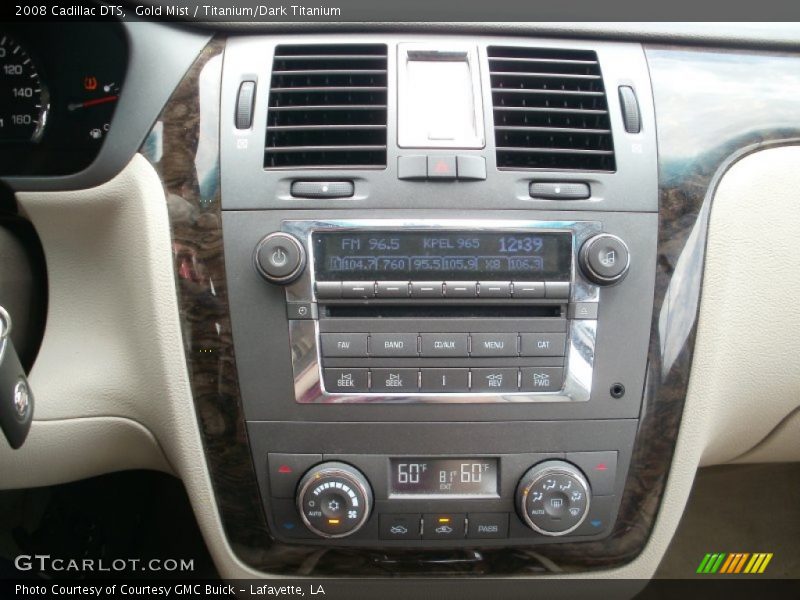 Gold Mist / Titanium/Dark Titanium 2008 Cadillac DTS