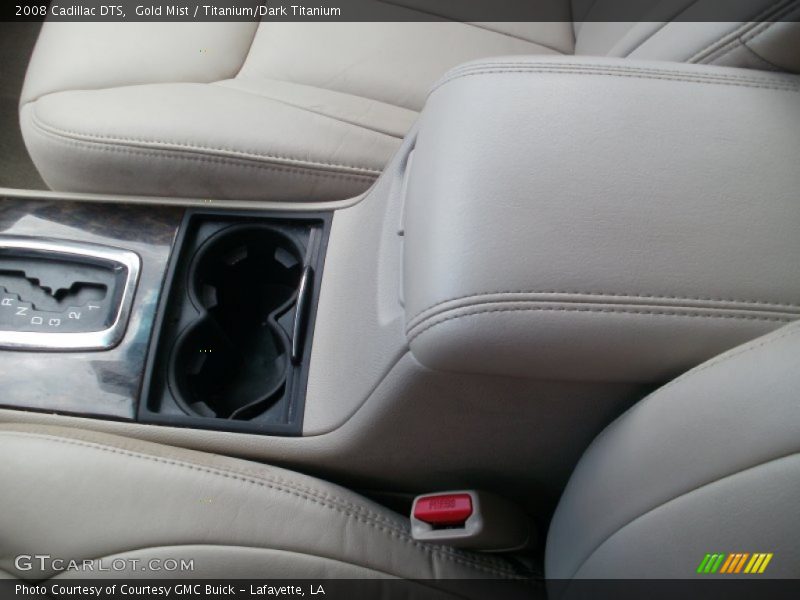 Gold Mist / Titanium/Dark Titanium 2008 Cadillac DTS