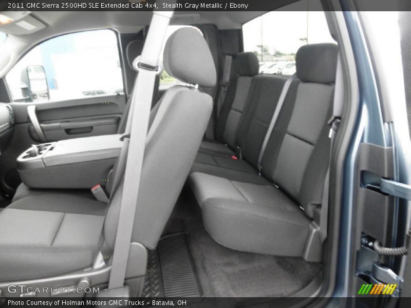  2011 Sierra 2500HD SLE Extended Cab 4x4 Ebony Interior