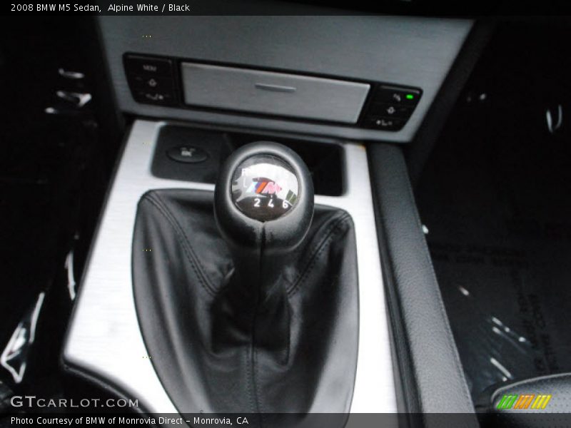 Alpine White / Black 2008 BMW M5 Sedan