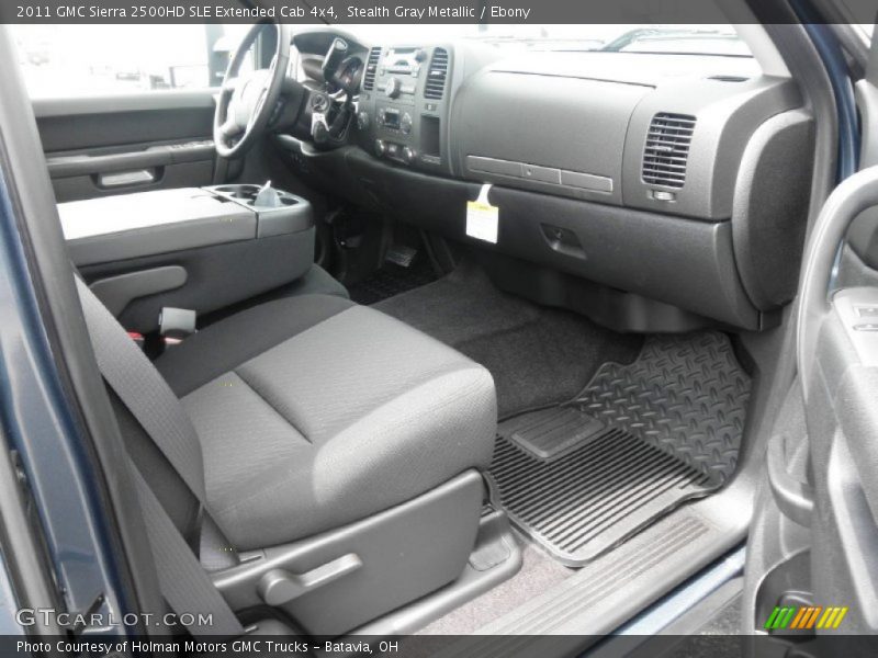 2011 Sierra 2500HD SLE Extended Cab 4x4 Ebony Interior
