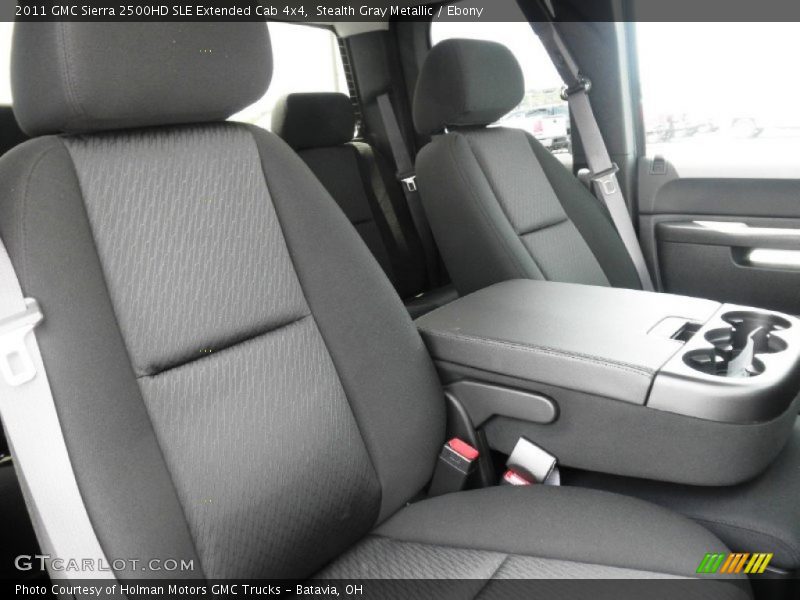  2011 Sierra 2500HD SLE Extended Cab 4x4 Ebony Interior