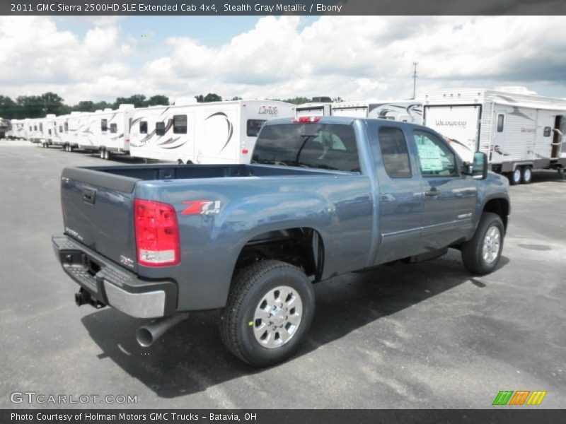  2011 Sierra 2500HD SLE Extended Cab 4x4 Stealth Gray Metallic