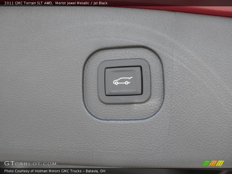 Merlot Jewel Metallic / Jet Black 2011 GMC Terrain SLT AWD