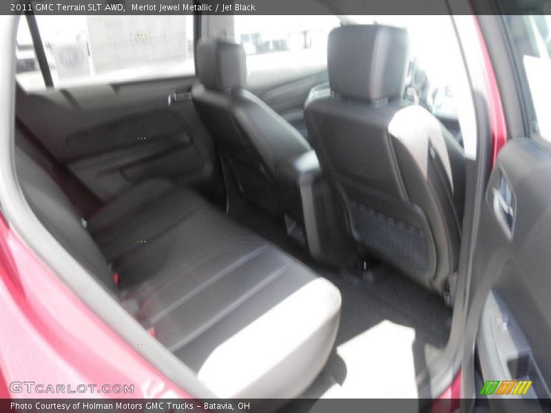 Merlot Jewel Metallic / Jet Black 2011 GMC Terrain SLT AWD