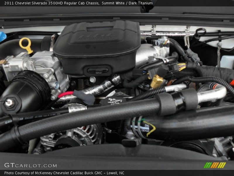  2011 Silverado 3500HD Regular Cab Chassis Engine - 6.6 Liter OHV 32-Valve Duramax Turbo-Diesel V8