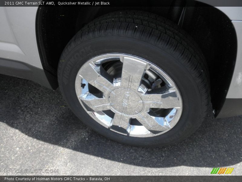 Quicksilver Metallic / Jet Black 2011 GMC Terrain SLT AWD
