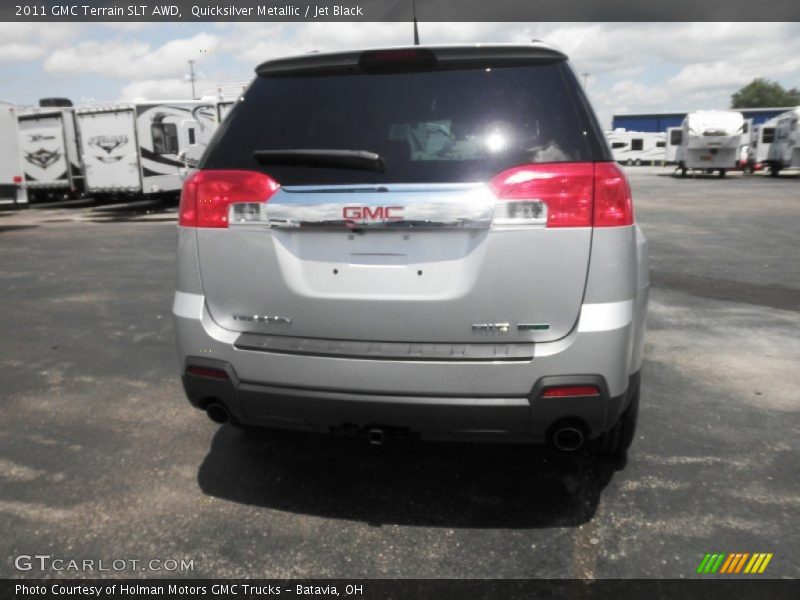 Quicksilver Metallic / Jet Black 2011 GMC Terrain SLT AWD