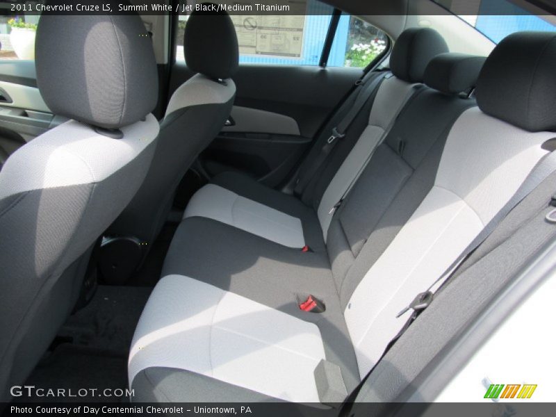 Summit White / Jet Black/Medium Titanium 2011 Chevrolet Cruze LS