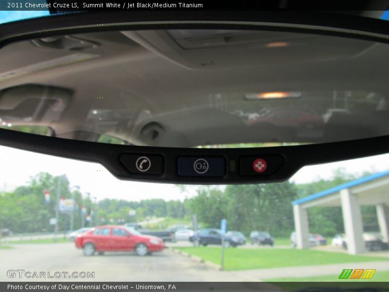 Summit White / Jet Black/Medium Titanium 2011 Chevrolet Cruze LS