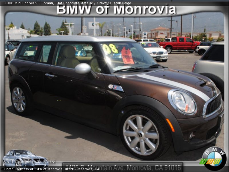 Hot Chocolate Metallic / Gravity Tuscan Beige 2008 Mini Cooper S Clubman