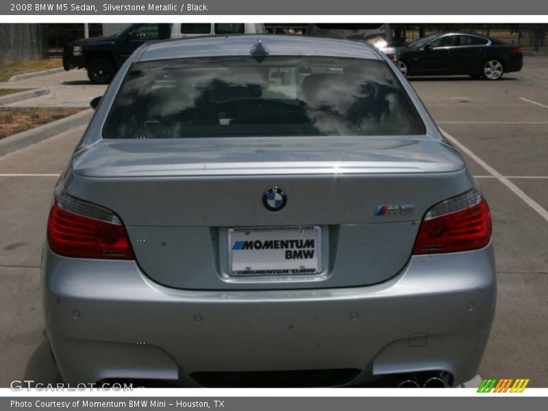 Silverstone Metallic / Black 2008 BMW M5 Sedan